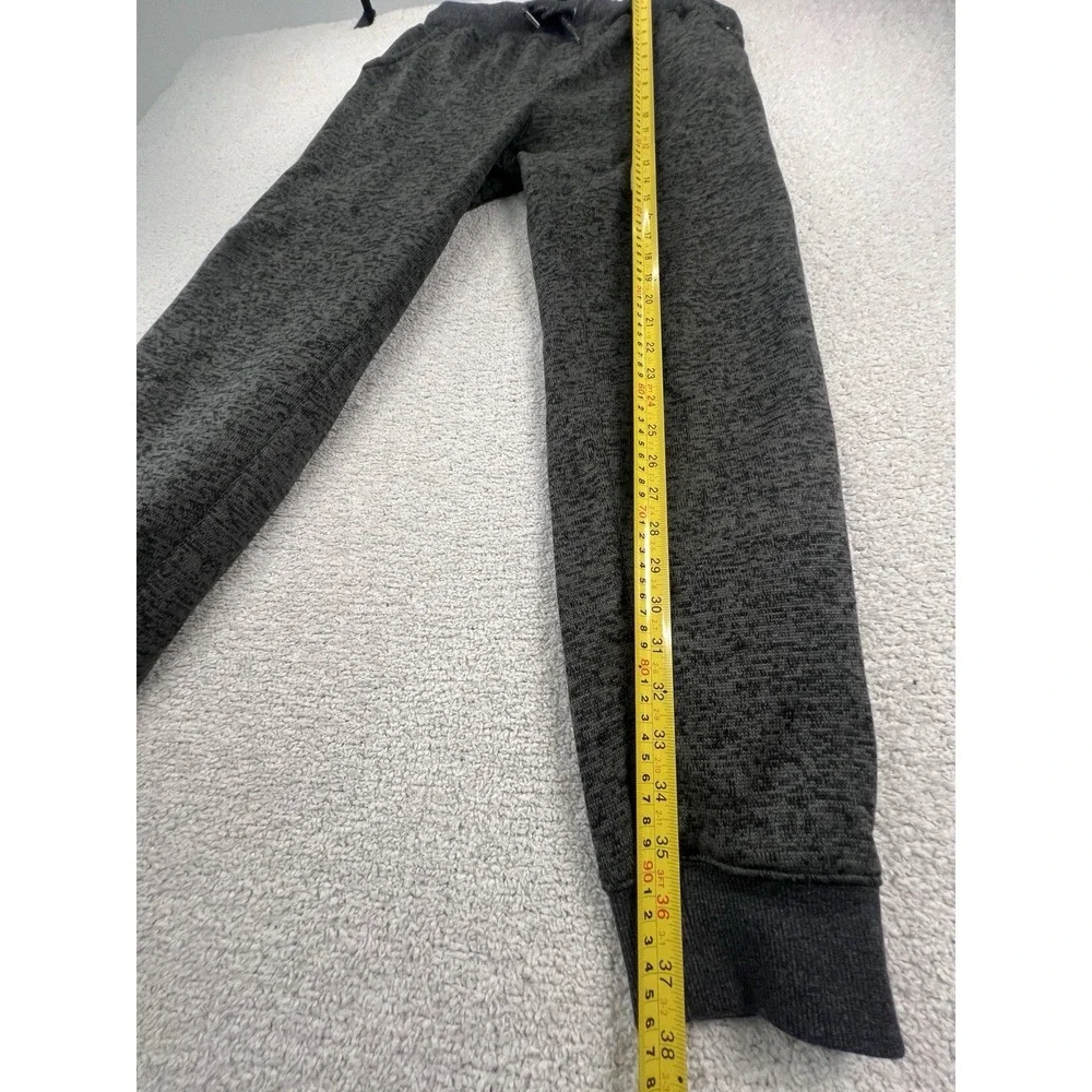 Quiksilver Keller Jogger Pants Mens M Gray Heather Knit Fleece Sweatpants Surf
